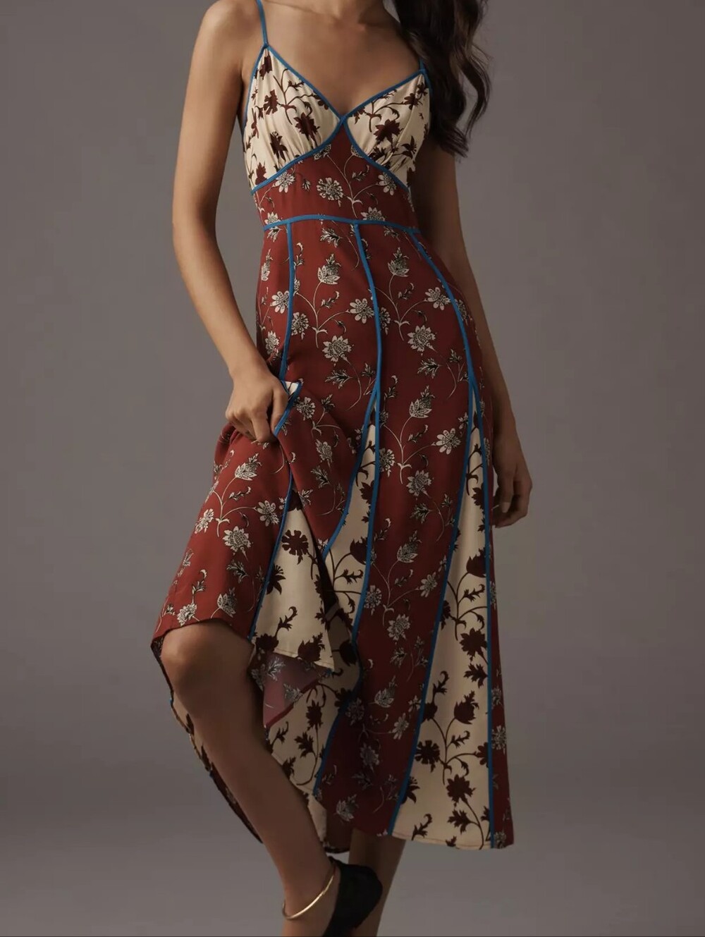 Plenty by Tracy Reese Paneled Midi Dress